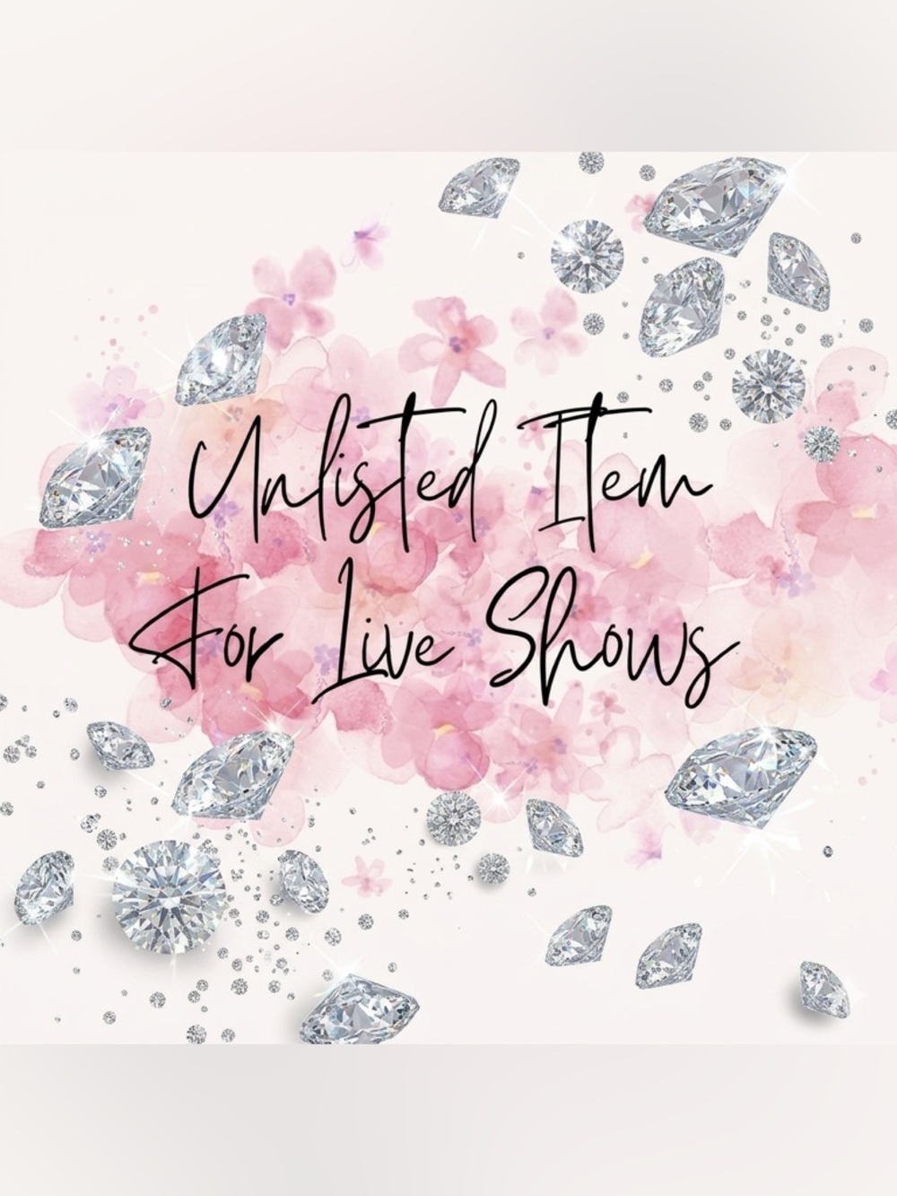 ✨Unlisted Live Show Item SOLD AS IS✨